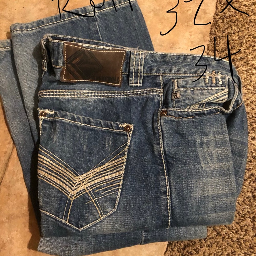 Rock & Roll men jeans